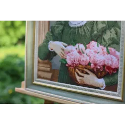 Kit point de croix Pions 32x42 cm S/MK105