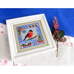 Kreuzstich-Set "Mini-Muster. Winterkomposition" SNV-946