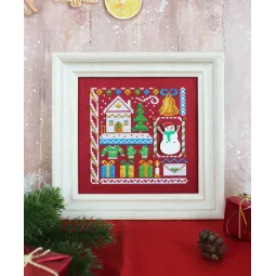 Kreuzstich-Set "Mini Sampler. Neujahr" SNV-939