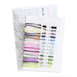 Набор для вышивания крестиком "Цветочное волшебство" SM-794