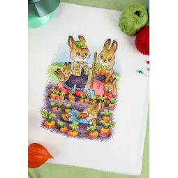 Cross stitch kit "Family garden" SM-768