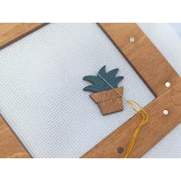 Magnetischer Nadelhalter. Sukkulente KF059/63