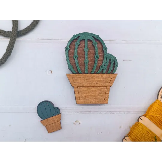 Magnetinė adatų laikiklis. Kaktusas KF059/62