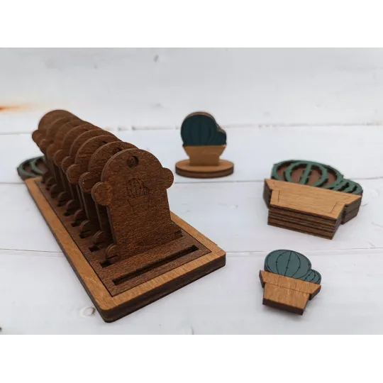 Magnetinė adatų laikiklis. Kaktusas KF059/62