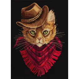 Cross stitch kit PANNA "Tom. Outlaw" PJ-7173