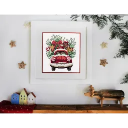 Cross stitch kit KLART "Christmas gifts" KL8-432