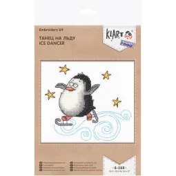 Набор для вышивания крестом KLART "Танцор на льду" KL8-288