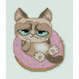 Cross stitch kit KLART "Do not disturb" KL12-054