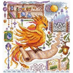 Kryželiu siuvinėjimo rinkinys "Sampler. Magija šalia" SNV-891