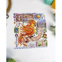 Kryželiu siuvinėjimo rinkinys "Sampler. Magija šalia" SNV-891