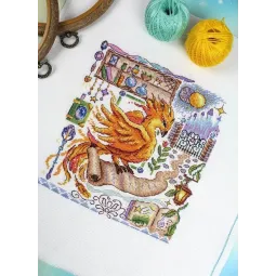 Kryželiu siuvinėjimo rinkinys "Sampler. Magija šalia" SNV-891