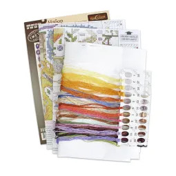 Kryželiu siuvinėjimo rinkinys "Sampler. Magija šalia" SNV-891