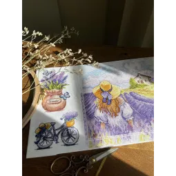 Siuvinėjimo kryželiu rinkinys "Provence charm" SANO-31