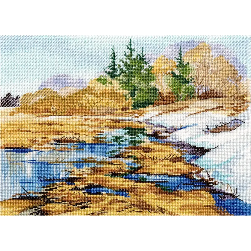 Kit de point de croix "Streams" S1615