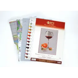 Kryželiu siuvinėjimo rinkinys "Citrus nuotaika" S1600