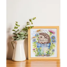 Siuvinėjimo kryželiu rinkinys Mažasis skautas 22x23 cm AAH-220