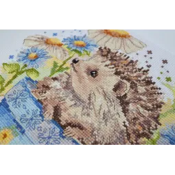 Cross-stitch kit Little scout 22x23 cm AAH-220