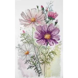 Kryželiu siuvinėjimo rinkiniai Jausmų spalvos (Deco Scenos) 20x32 cm AAH-218