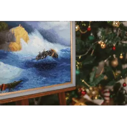 Kit de broderie Naufrage 41.3x51.3 cm S/MK104