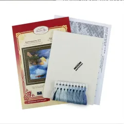 Stickpackung Schiffswrack 41.3x51.3 cm S/MK104