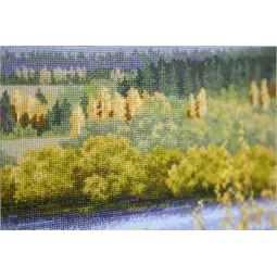Kit de broderie The Golden Shores 36.8x36.8 cm S/VM040