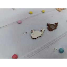 Magnetic needle holder. Whale. KF059/38