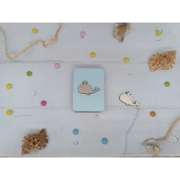 Magnetic needle holder. Whale. KF059/38