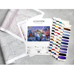 Kreuzstich-Set Drei Könige 41x27cm SLETIL8108