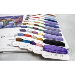 Набор для вышивки крестом Три Короля 41x27см SLETIL8108