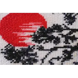 Cross stitch kit In the rays of the sunset (Landscapes) 20x25 cm AAH-103