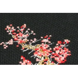Siuvinėjimo kryželiu rinkinys Japan-2 15x10 cm AAH-098
