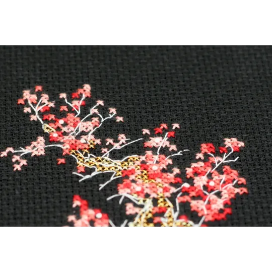 Siuvinėjimo kryželiu rinkinys Japan-2 15x10 cm AAH-098