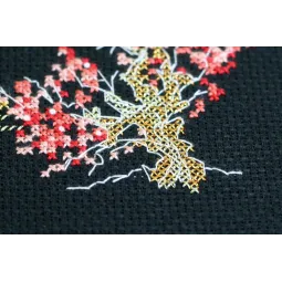 Siuvinėjimo kryželiu rinkinys Japan-2 15x10 cm AAH-098