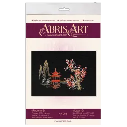 Siuvinėjimo kryželiu rinkinys Japan-2 15x10 cm AAH-098