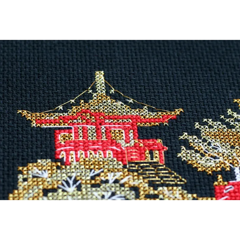 Набор для вышивания крестиком Japan-1 15x10 cm AAH-097