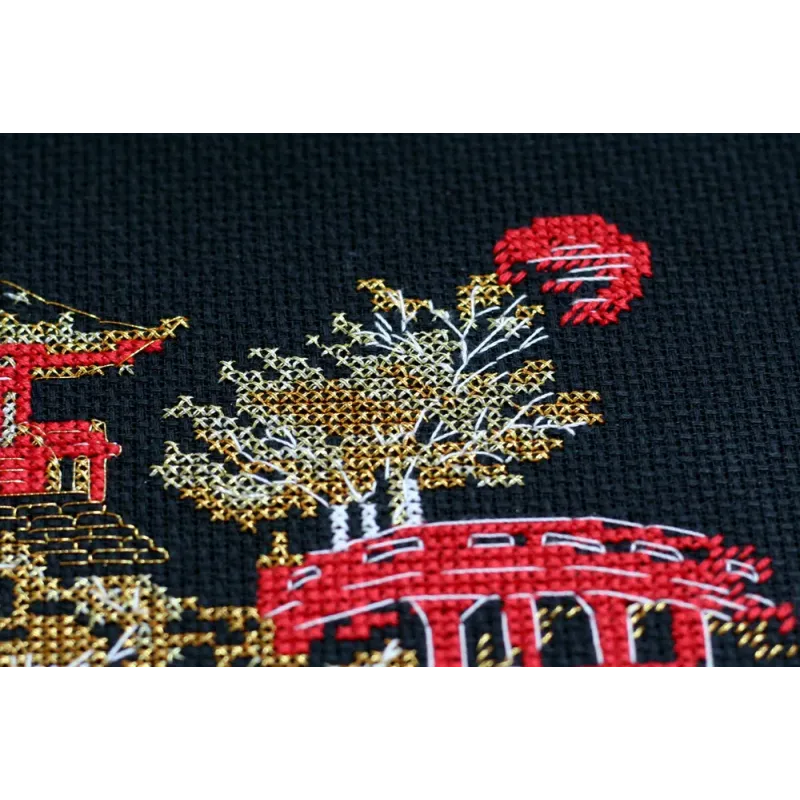 Набор для вышивания крестиком Japan-1 15x10 cm AAH-097