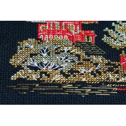 Набор для вышивания крестиком Japan-1 15x10 cm AAH-097