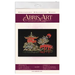 Cross stitch kit Japan-1 15x10 cm AAH-097