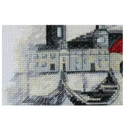 Набор для вышивания крестиком Особая дата 20x20 см AAH-050