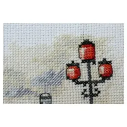 Набор для вышивания крестиком Особая дата 20x20 см AAH-050