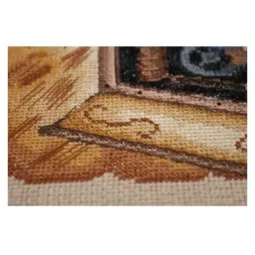 Kryželio siuvinėjimo rinkinys Kavos pupelės 40x54 cm AAH-040