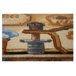Cross stitch kit Coffee beans 40x54 cm AAH-040