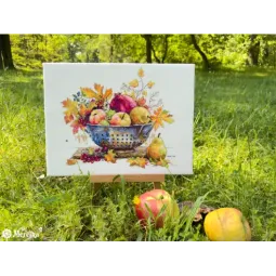 Kreuzstich-Set „Septembertau“ 28x33 SK253