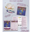 Kit de broderie de perles de taille moyenne Dreamer 20x20 cm AAMB-092