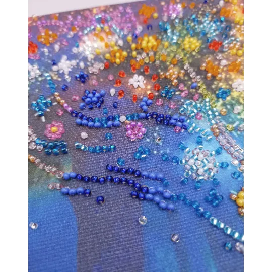 Kit de broderie de perles de taille moyenne Dreamer 20x20 cm AAMB-092