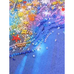 Vidutinio dydžio rinkinys siuvinėjimui karoliukais „Dreamer“ 20x20 cm AAMB-092