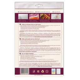 Kits de point de croix avec cerceau inclus Fireflies 15x15 cm AAHM-053