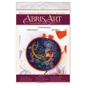 Kits de point de croix avec cerceau inclus Fireflies 15x15 cm AAHM-053