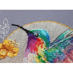 Cross-stitch kits Bird of paradise (Deco Scenes) Abris Art AH-203