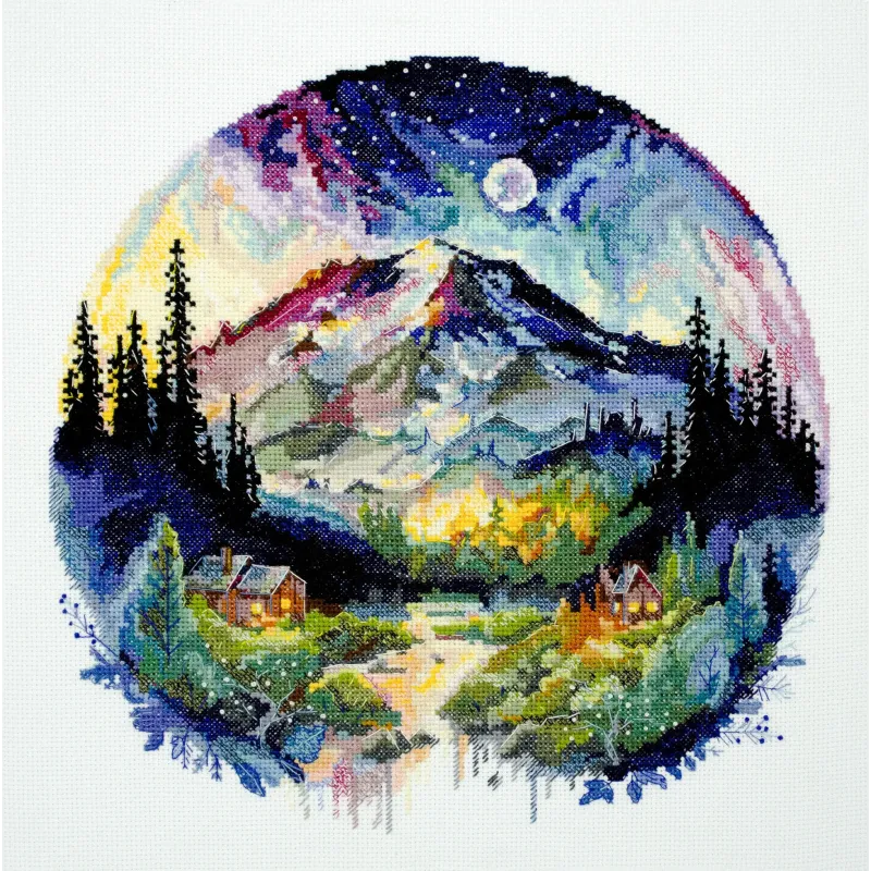 Kreuzstich-Sets On top of the world (Deco Scenes) Abris Art AAH-189